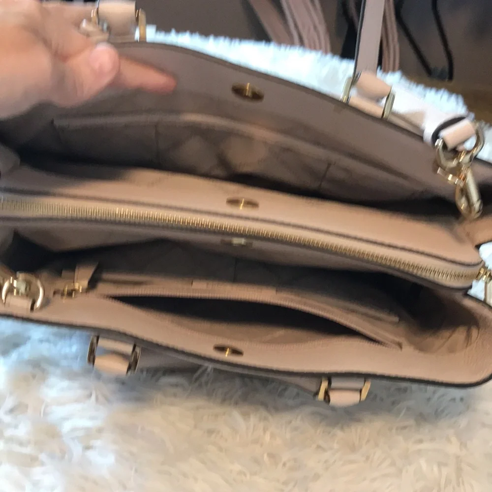 Michael Kors Pink Pebbled Bag